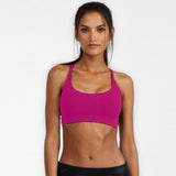 2018 Hot Back Sexy Yoga Bra Women Padded Sports Bra Shake proof Running