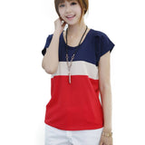 Women Shirts Fashion T-Shirts Ladies Shirts Lady Short Sleeve