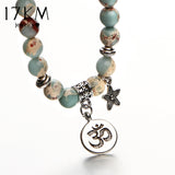 Vintage Yoga Pendant Strand Bracelets For Women