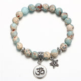 Vintage Yoga Pendant Strand Bracelets For Women